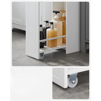 Kúpeľňová skrinka GORDES 18 biela 3