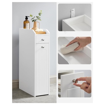 Kúpeľňová skrinka GORDES 18 biela 4