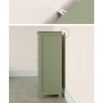 Spodná skrinka GORDES svetlozelená 4