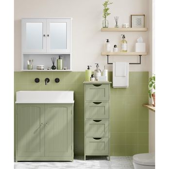 Zásuvková skrinka GORDES svetlozelená 1