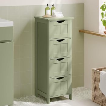 Zásuvková skrinka GORDES svetlozelená 4