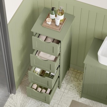 Zásuvková skrinka GORDES svetlozelená 5