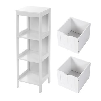 Kúpeľňová skrinka GORDES biela 3