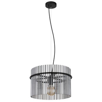 Závesné svietidlo GORLEY čierna/strieborná, šírka 40 cm 1