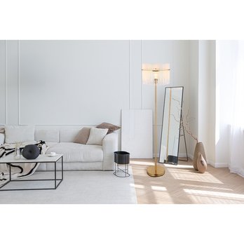 Stojacia lampa GORLEY zlatá 2