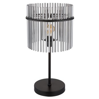 Stolná lampa GORLEY čierna/sivá 3