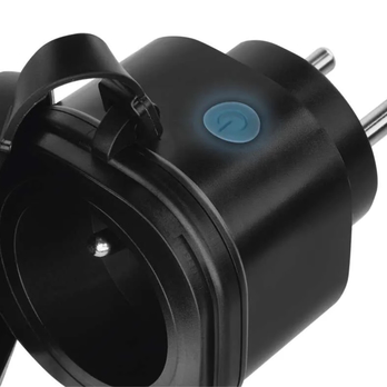 Vonkajšia zásuvka GOSMART P5552 čierna 3