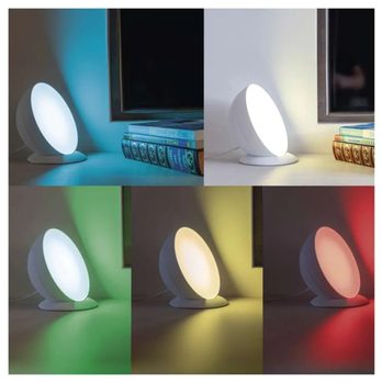 Stolná lampa GOSMART biela 2