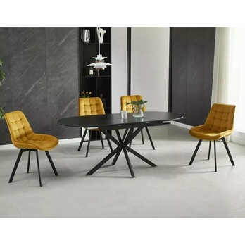 Jedálenský stôl GOSTUN 3 čierna 1