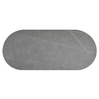 Jedálenský stôl GOSTUN 3 sivá/čierna 2