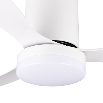 Stropné LED svietidlo s ventilátorom GÖTEBORG biela 1