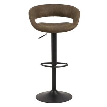 Barová stolička GRACE hnedá/čierna 2
