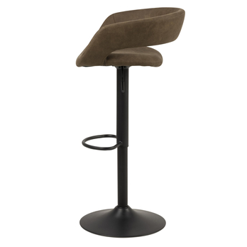 Barová stolička GRACE hnedá/čierna 3