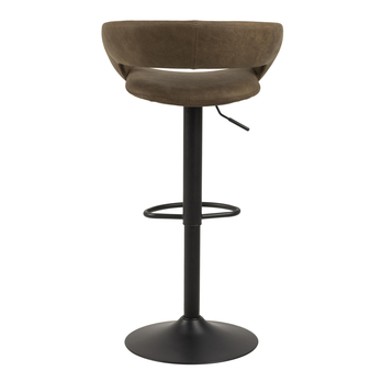 Barová stolička GRACE hnedá/čierna 5