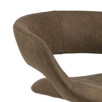 Barová stolička GRACE hnedá/čierna 6