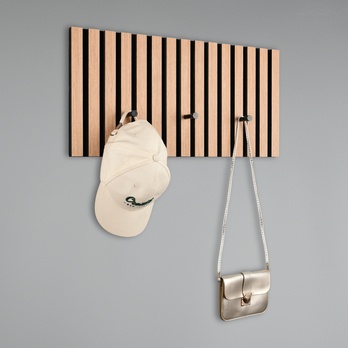 Predsieňový panel GRACE dub artisan/čierna 1