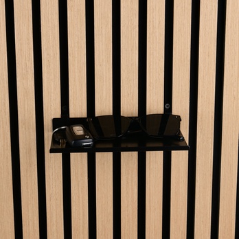 Police pre predsieňový panel GRACE čierna 4