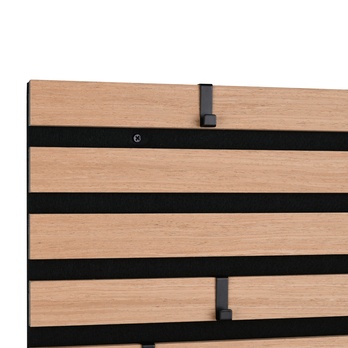 Predsieňový panel GRACE dub artisan/čierna, šírka 80 cm 6