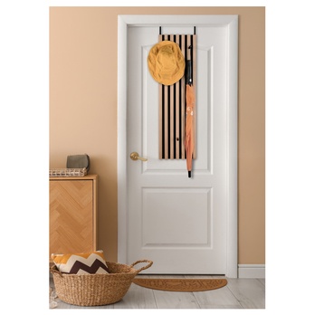 Predsieňový panel GRACE dub artisan/čierna, šírka 30 cm 1