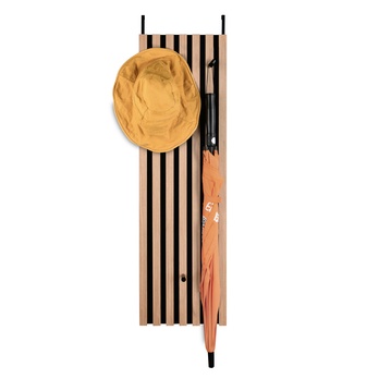 Predsieňový panel GRACE dub artisan/čierna, šírka 30 cm 2