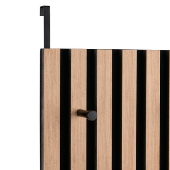 Predsieňový panel GRACE dub artisan/čierna, šírka 30 cm 6