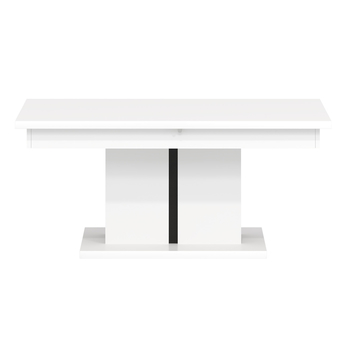 Konferenčný stolík GRACIA MR11 biela/čierna 2