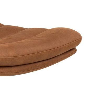 Jedálenská stolička GRAFTON koňaková/matná čierna 8