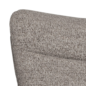 Jedálenská stolička GRAFTON svetlosivá/matná čierna 8