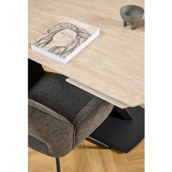 Jedálenská stolička GRAHAM tmavosivá/čierna 9