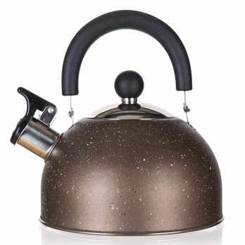 Kanvica GRANITE hnedá, objem 1,7 l 1