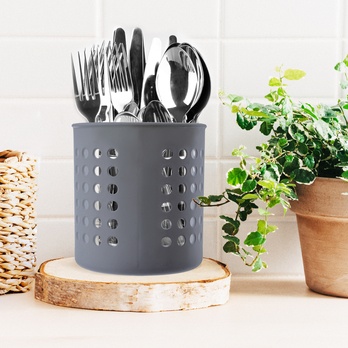 Stojan na príbory GRANT sivá 1