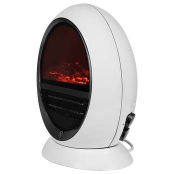 Prenosný ohrievač GRATE biela, 1500 W 2