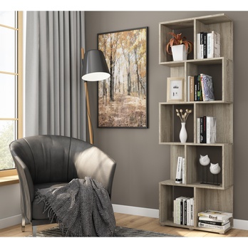 Regál GREG dub sonoma 1