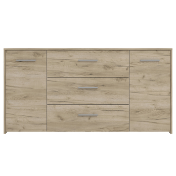 Komoda GREGORIA 4 dub sivý 3