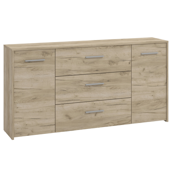 Komoda GREGORIA 4 dub sivý 4