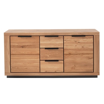 Komoda GRENO II divoký dub/čierna 3