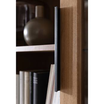 Skrinka GRENO II divoký dub/čierna 11