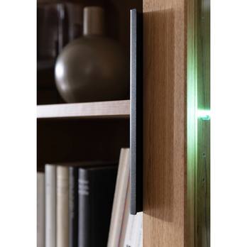 Skrinka GRENO II divoký dub/čierna 12