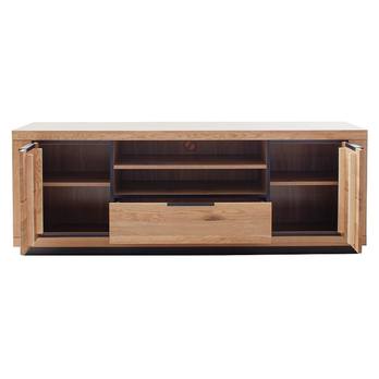 TV stolík GRENO III divoký dub/čierna 3