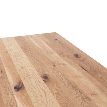 Jedálenský stôl GRENOBLE dub/čierna, šírka stola 160 cm 7