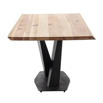 Jedálenský stôl GRENOBLE dub/čierna, šírka dosky 200 cm 5