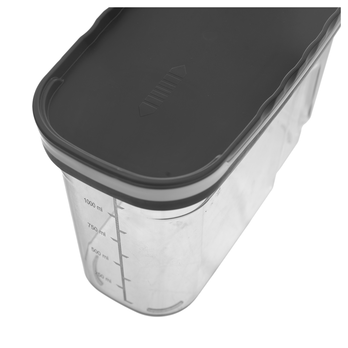 Dávkovacia dóza GREY sivá, 1,25 l 3