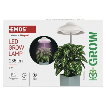 Pestovateľská lampa GROW Z7901 biela 5