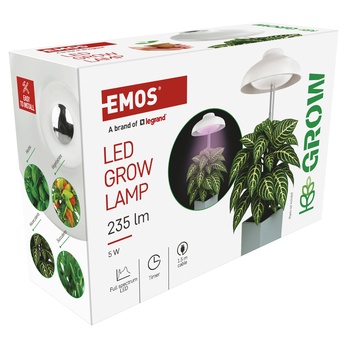 Pestovateľská lampa GROW Z7901 biela 6