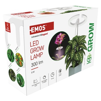 Pestovateľská lampa GROW Z7902 biela 6