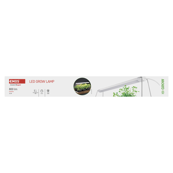 Pestovateľská lampa GROW Z7903 biela 6