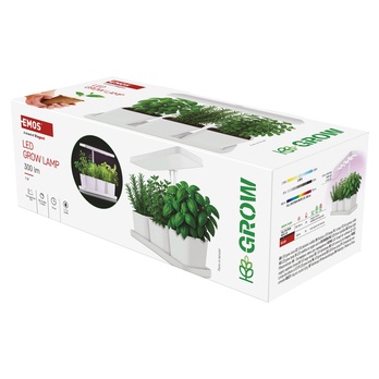 Pestovateľská lampa GROW Z7904 biela 6