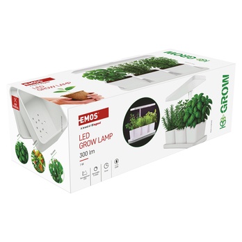 Pestovateľská lampa GROW Z7904 biela 8