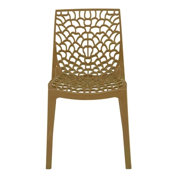 Jedálenská stolička GRUVYER mocca 2