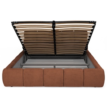 Posteľ s roštom GULIA 1 terakota, 160x200 cm 7